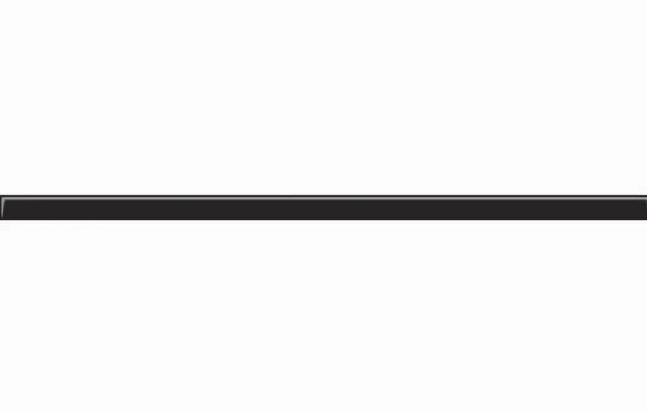 Фриз Uniwersalna listwa szklana Nero 30x750x8 Paradyz