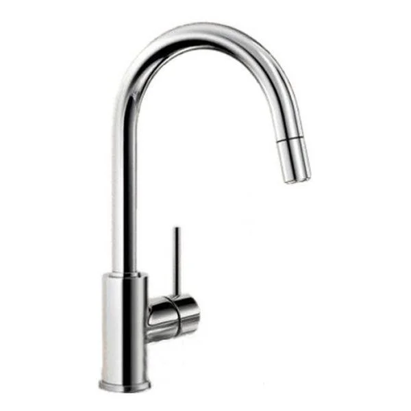 Смеситель для кухни Blanco Mida-S с выдвижным изливом, цвет: хром