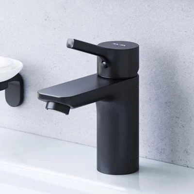 Смеситель для раковины черный AM.PM X-Joy S F85B02122