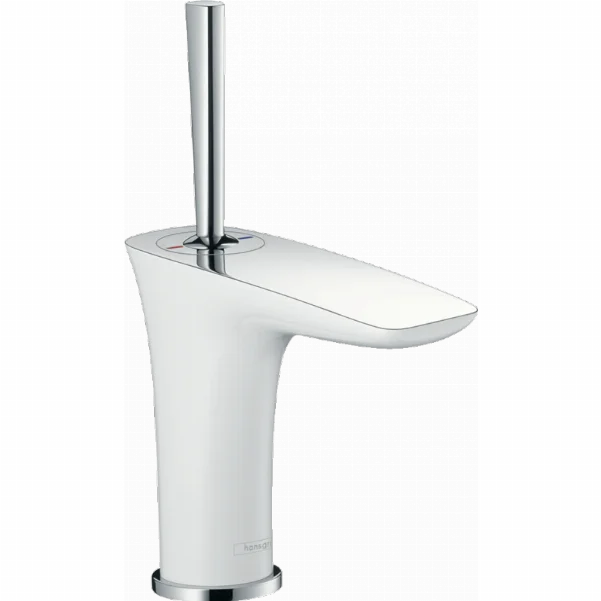 Змішувач Hansgrohe PuraVida для маленької раковини, білий/хром 15075400