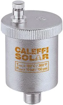 Воздухоотводник CALEFFI Solar Ø 3/8" автоматичний