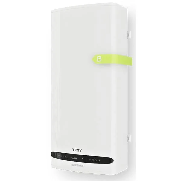 Бойлер електричний плаский Tesy BelliSlimo Dry GCR 50 27 24D E31 EC - 40 літрів, Сухой ТЕН 1200/2400 Вт