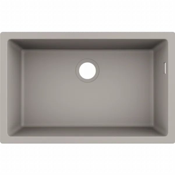 Мойка для кухни Hansgrohe S51 S510-U660, бетон 43432380