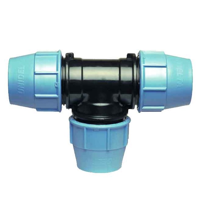 Тройник Unidelta PN16 PP-B Ø 110×110×110 мм