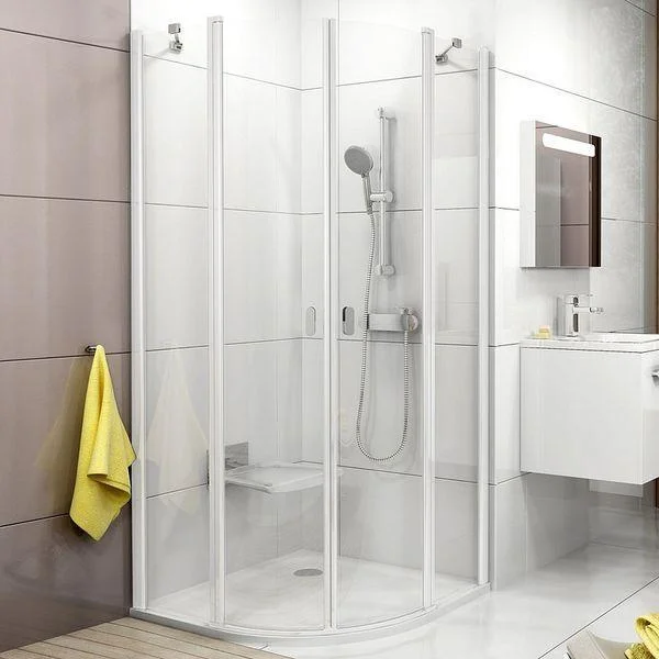 Душова кабіна Ravak Chrome CSKK4-90 білий+Transparent