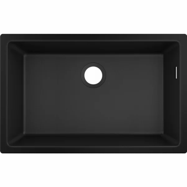 Мойка для кухни Hansgrohe S51 S510-U660, черный графит 43432170