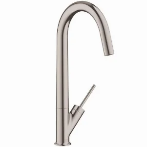 Смеситель для кухни Axor Starck нержавеющая сталь