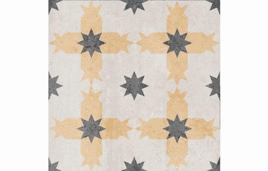 керамогранітна Плитка Ethno №2 мікс 186x186x8 Golden Tile