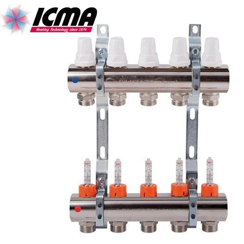 Коллектор с расходомерами ICMA 4 выхода