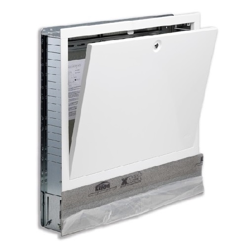 Коллекторный шкаф KERMI UX-L7 15 контуров встроенный 1435 мм