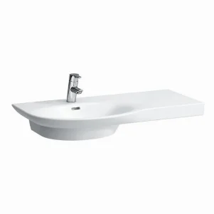 Умывальник асимметричный Laufen Palace 90×46 см, Правый