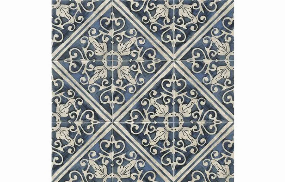 Плитка керамогранитная Pav Lisboa Blu 200x200 Mainzu