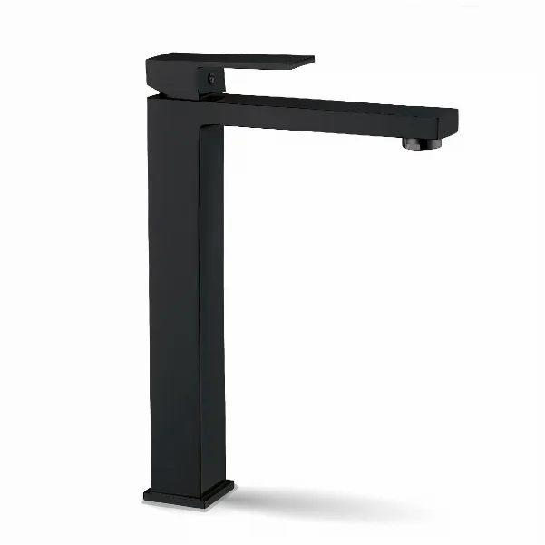 Змішувач для умивальника високий Fado Verona, колір: матовий чорний