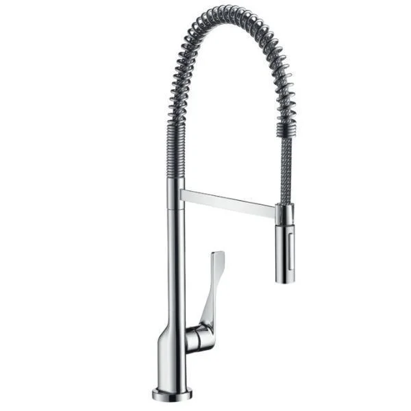 Смеситель для кухни Axor Citterio Semi-Pro сталь