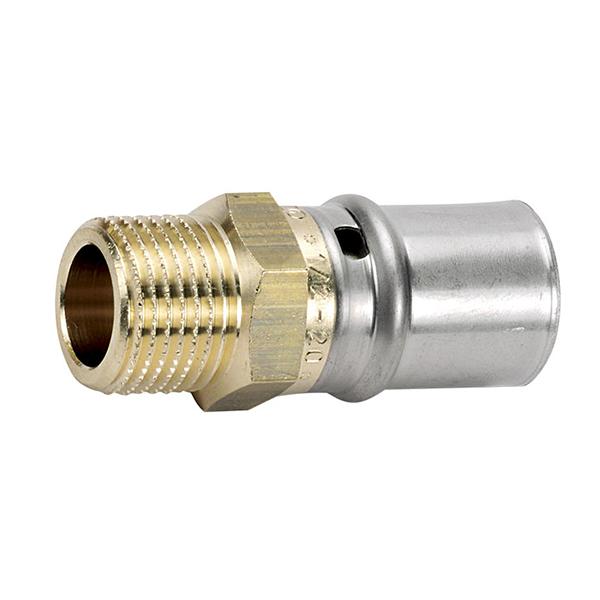 Муфта пресс Bonomi Ø 20×1/2" наружная резьба