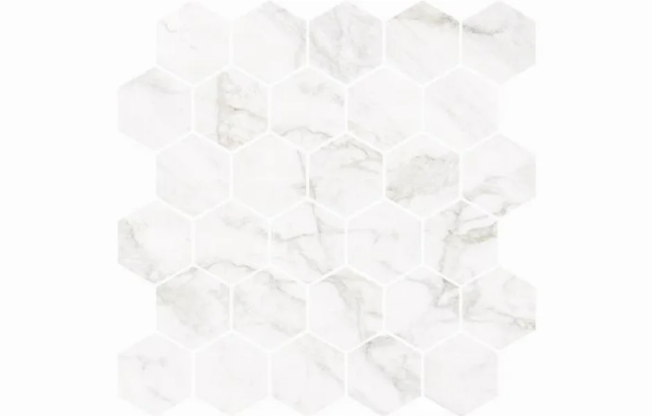 Мозаїка Frost White Heksagon POL 270x270x8,5 Nowa Gala