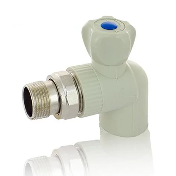 Кран радиаторный угловой PPR Reiger Ø 25 мм