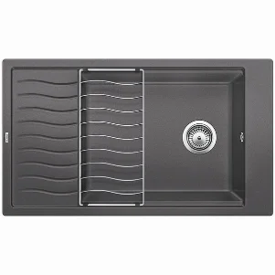 Мойка кухонная Blanco ELON XL 8 S темная скала