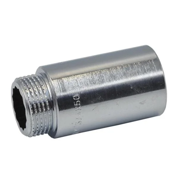 Удлинитель хромированный Pattaroni Ø 3/4"×100 мм