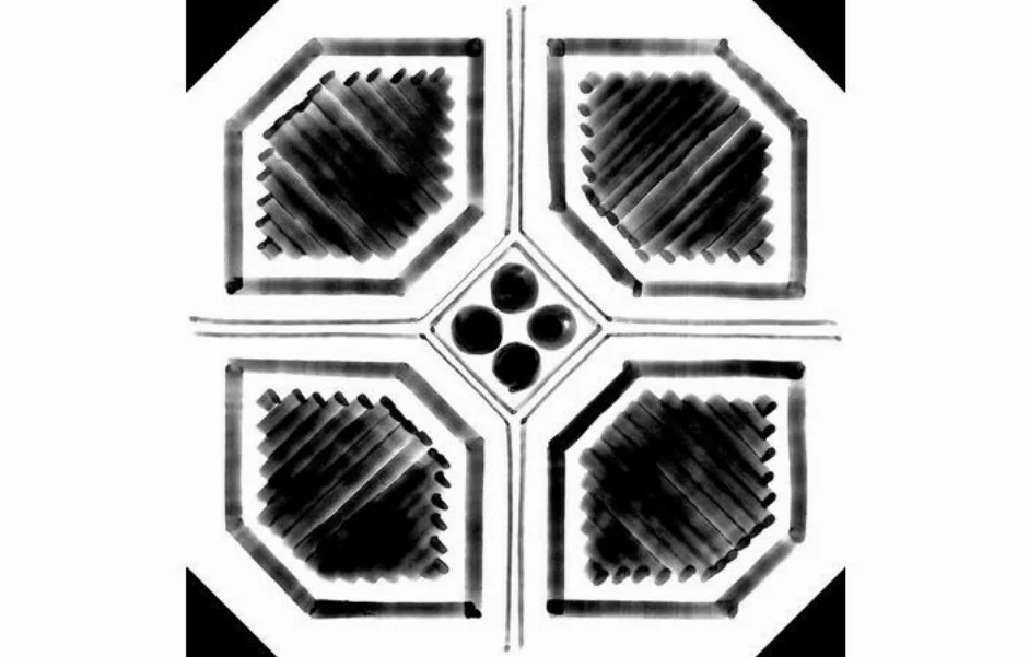 керамогранітна Плитка Octogono Variette Sombra 200x200x8 Vives
