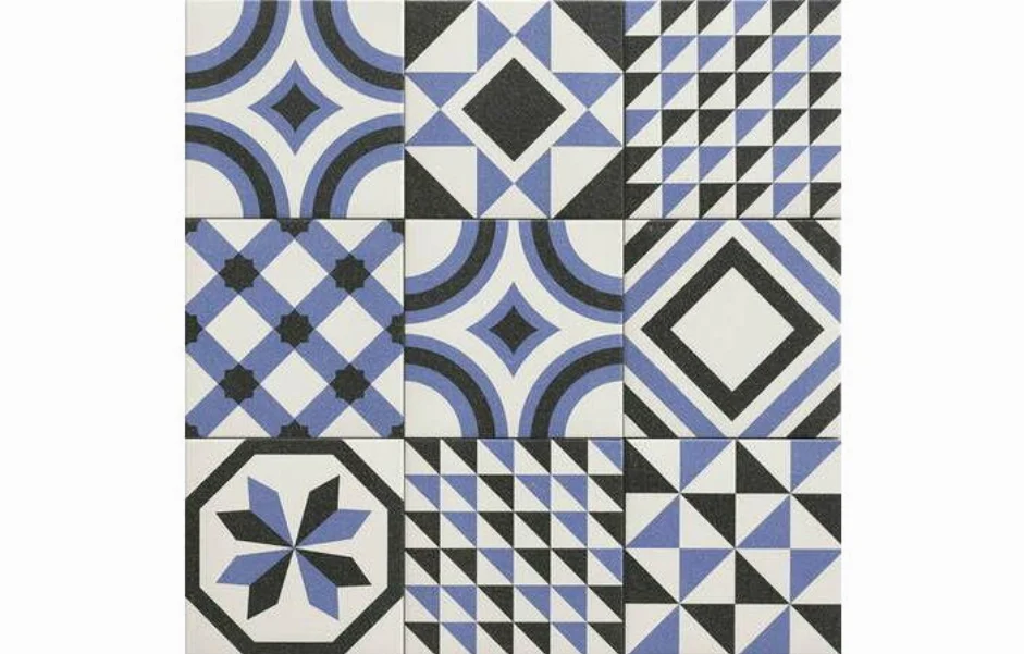 Плитка керамогранитная Trinity Blu 200x200 Mainzu