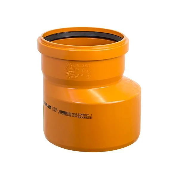 Редукція каналізаційна ПВХ Valplast Ø 160×110 мм