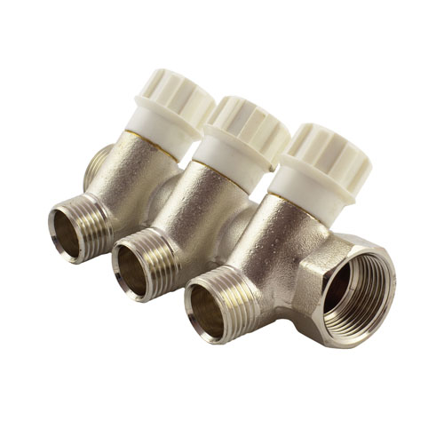 Колектор вентильний Fado Ø 3/4"×1/2" - 4 виходи