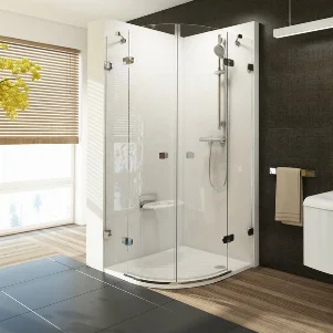 Душевая кабина Ravak Brilliant BSKK4-90 хром+Transparent