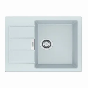 Мойка кухонная FRANKE Sirius Tectonite SID 611-62 Slim белый