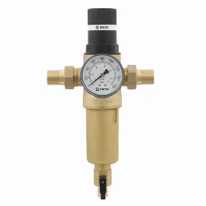 Фильтр самопромывной с редуктором Raftec Ø 1/2" (для горячей воды)