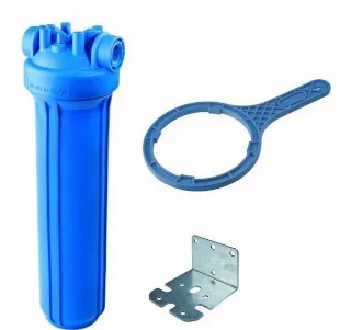 Фильтр магистральный Atlas Filtri 20" DP BIG Ø 1-1/2" IN (AB голубой корпус) KIT