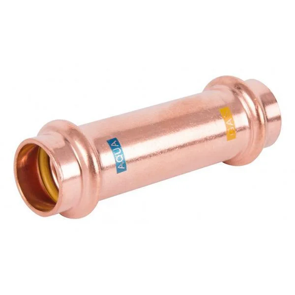 Муфта прес мідна "прохідна" RM Aespres Uniko Ø 18 мм