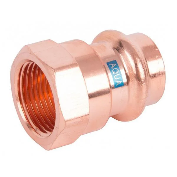 Муфта прес мідна RM Aespres Uniko Ø 22×3/4" внутрішня різьба