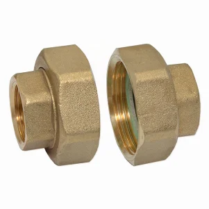 Гайки для насоса латунные Pattaroni Ø 1"×1-1/2" (пара)