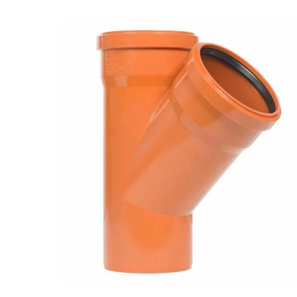 Тройник канализационный ПВХ Valplast Ø 500×315/45° мм