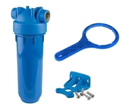 Фільтр магістральний Atlas DP MONO AB 1/2" OT 10" (блакитна) KIT