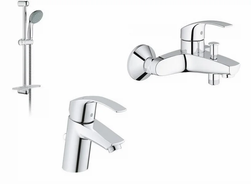 Смесители для ванной комнаты GROHE Eurosmart (33265002+33300002+27926000)