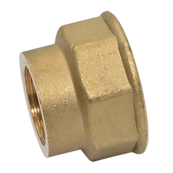 Муфта редукційна латунна Pattaroni Ø 1"×1-1/2" внутрішня різьба