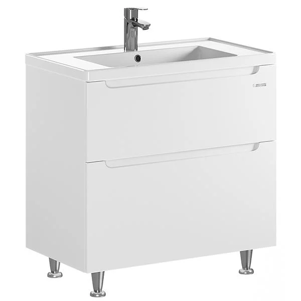 Тумба напольная Sanwerk "Эра" 80 см, с умывальником "Канте"