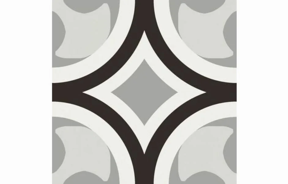 Плитка керамогранитная CSAPBW0120 Patchwork B&W 01 200x200x10 Sant'agostino