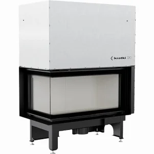 Камінна топка Kratki Nadia 14 BS 14,0 кВт, ліва - гільйотина