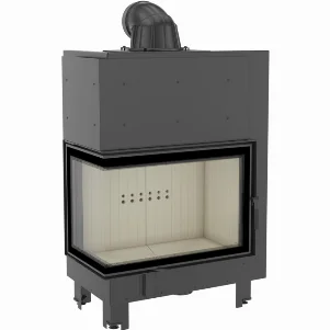 Каминная топка Kratki MBA 17 BS 17,0 кВт, левая