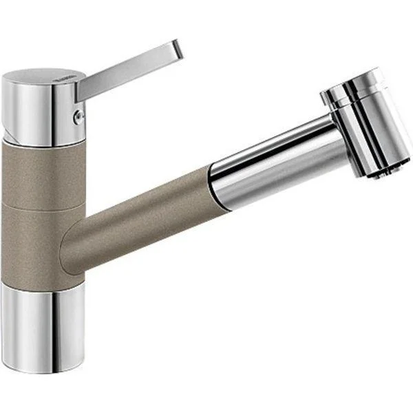 Смеситель для кухни Blanco Tivo-S хром/серый беж