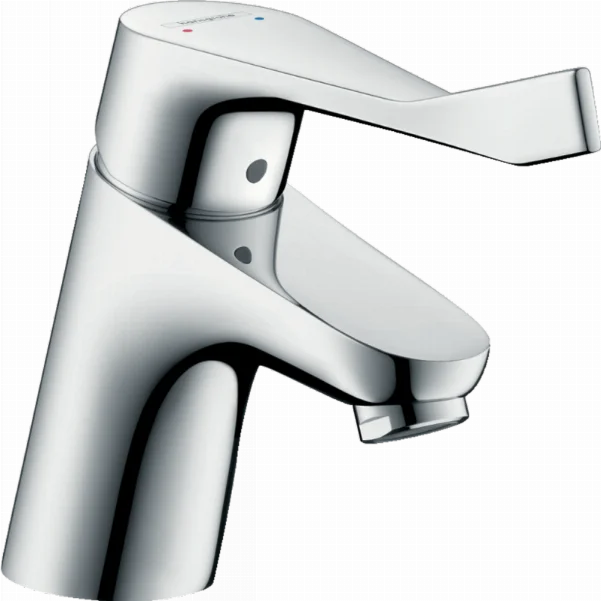 Смеситель для умывальника Hansgrohe Focus 100, без сливного гарнитура