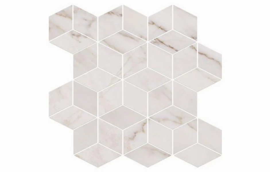 Мозаика Carrara Mosaic White 280x297x11 Opoczno