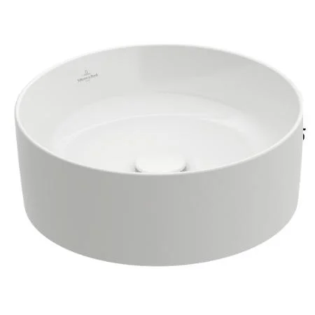 Раковина Villeroy & Boch Collaro 400×400 мм, stone white
