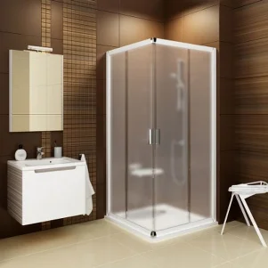 Душевая кабина Ravak Blix BLRV2-90 белый+Grape