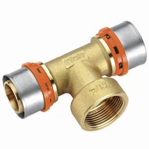 Тройник пресс с внутренней резьбой Bonomi Ø 50×1-1/2"×50 мм