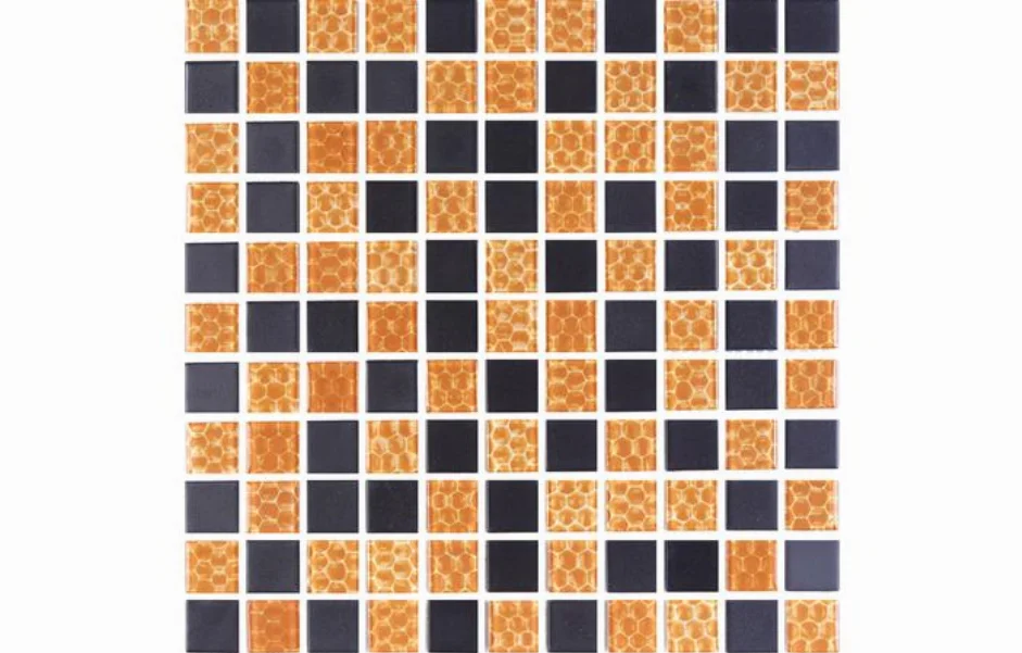 Мозаика GMP 0825015 С2 Print 13-Black MATT 300x300x8 Kotto Ceramica