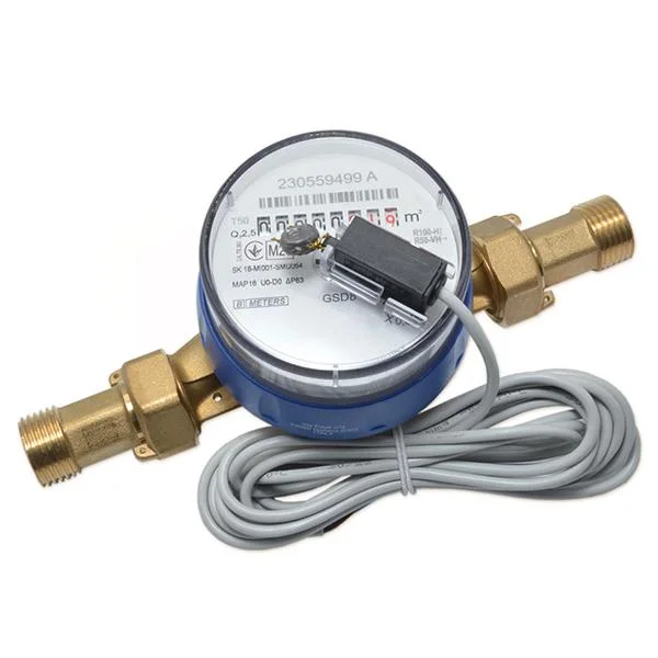 Счетчик холодной воды с импульсным датчиком BMeters GSD8-R Ø 1/2" L=110 мм
